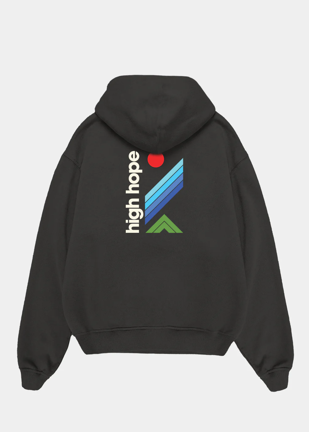 Retro Faded Hoodie / Back Print