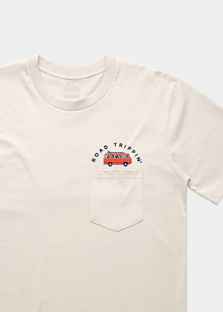 Road Trippin' / Heavyweight Pocket Tee