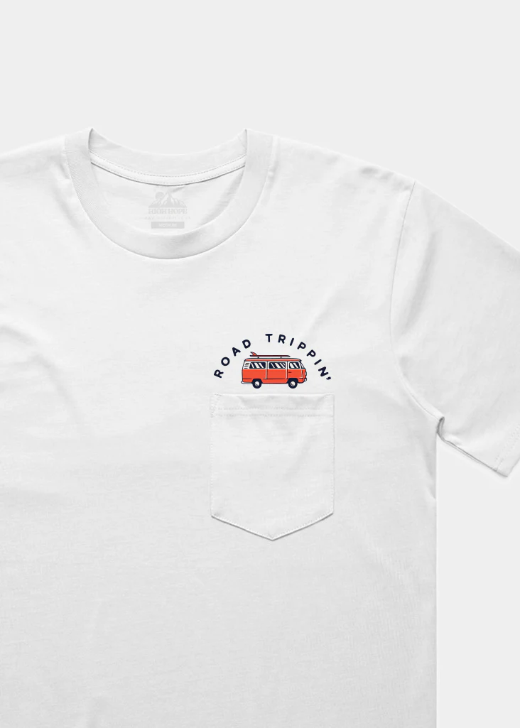 Road Trippin' / Heavyweight Pocket Tee - Image 3