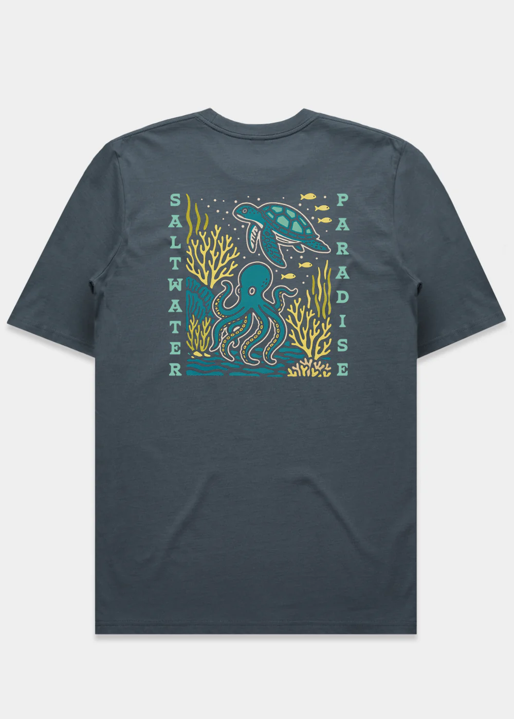 Saltwater Paradise T-shirt / Back Print