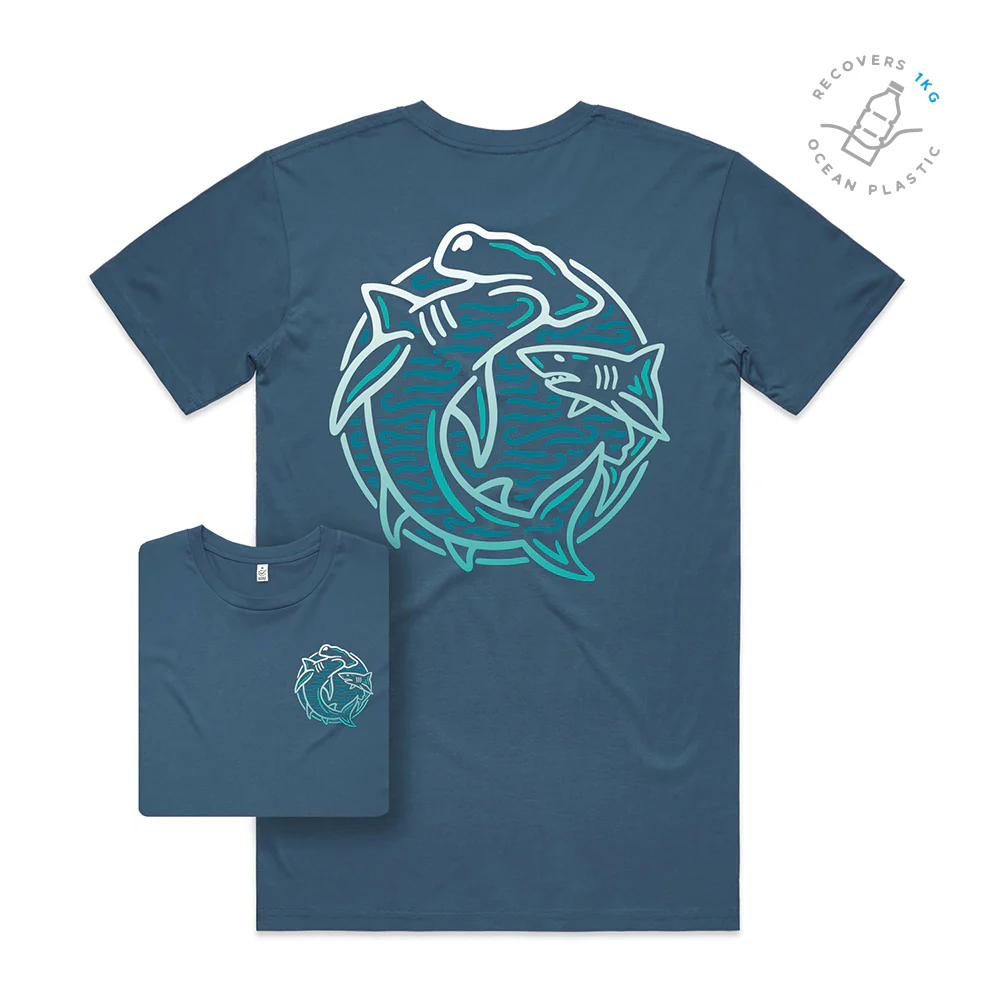 Shark Scene T-shirt / Back Print