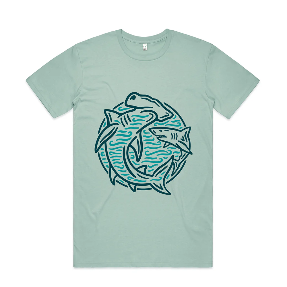 Shark Scene T-shirt / Front Print - Image 4