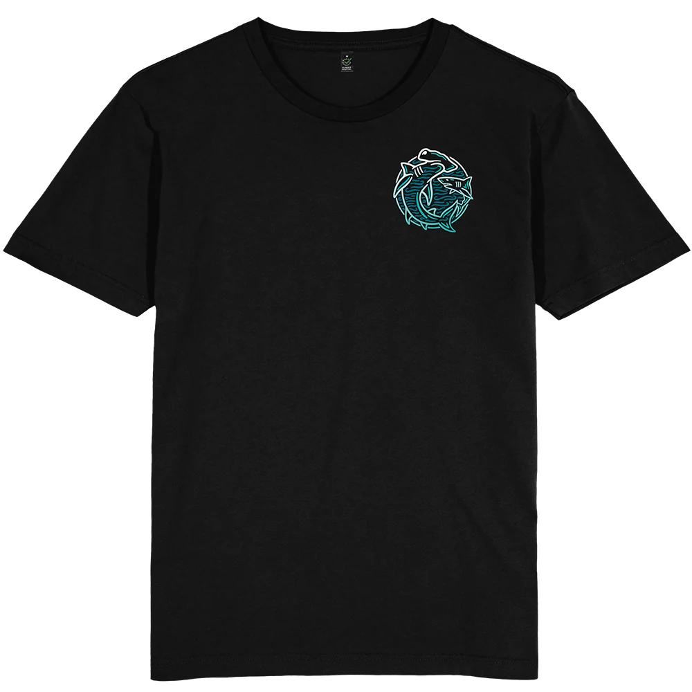 Shark Scene T-shirt / Pocket Print
