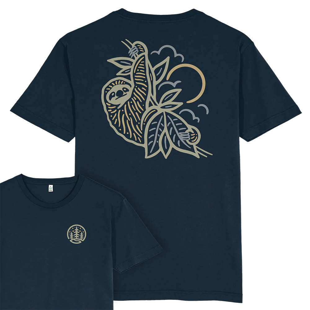Sloth T-shirt / Back Print