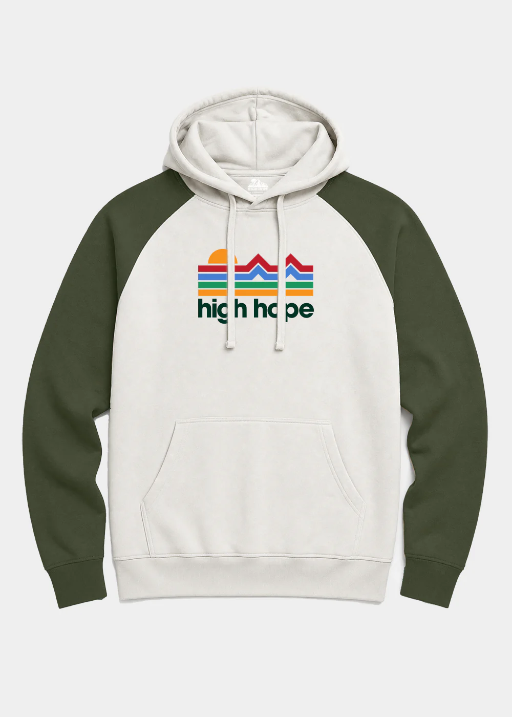Retro Logo Contrast Hoodie