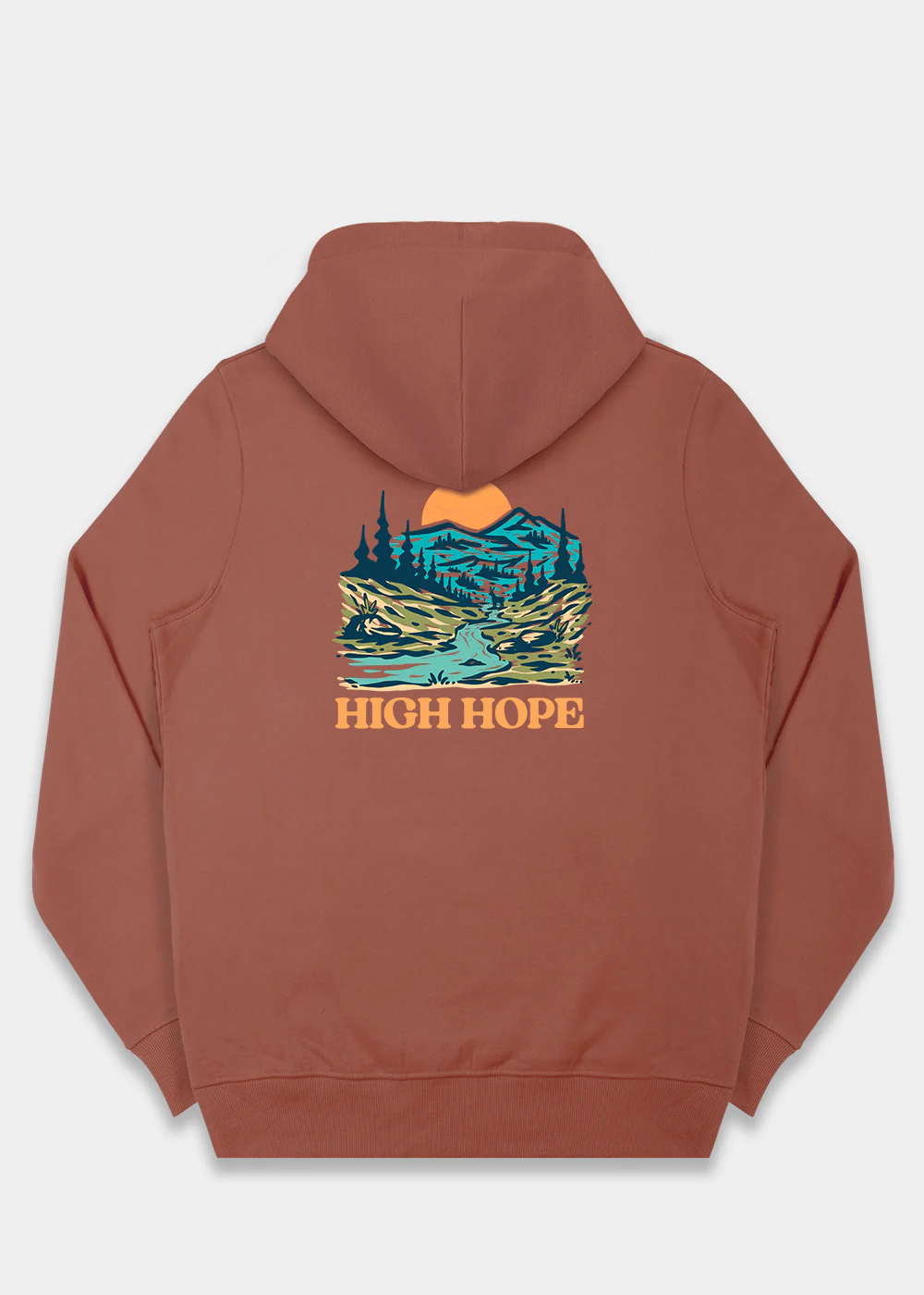 Sundown Hoodie / Back Print - Image 5