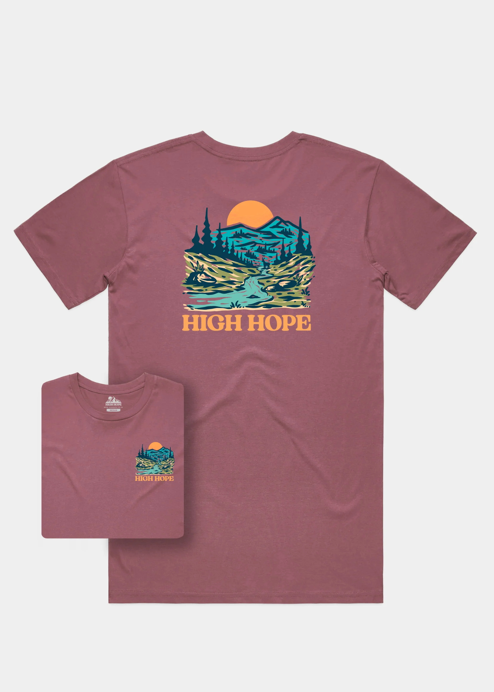 Sundown T-shirt / Back Print