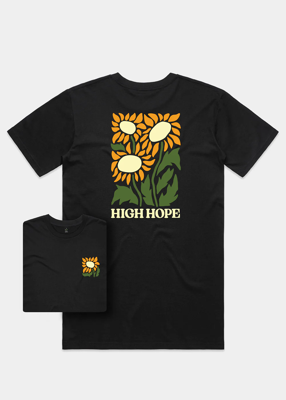 Sunflower T-shirt / Back Print - Image 3