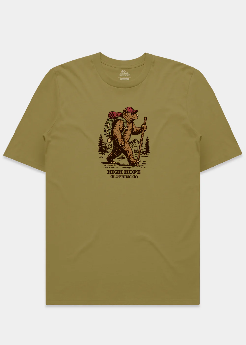Trail Bear T-shirt / Front Print