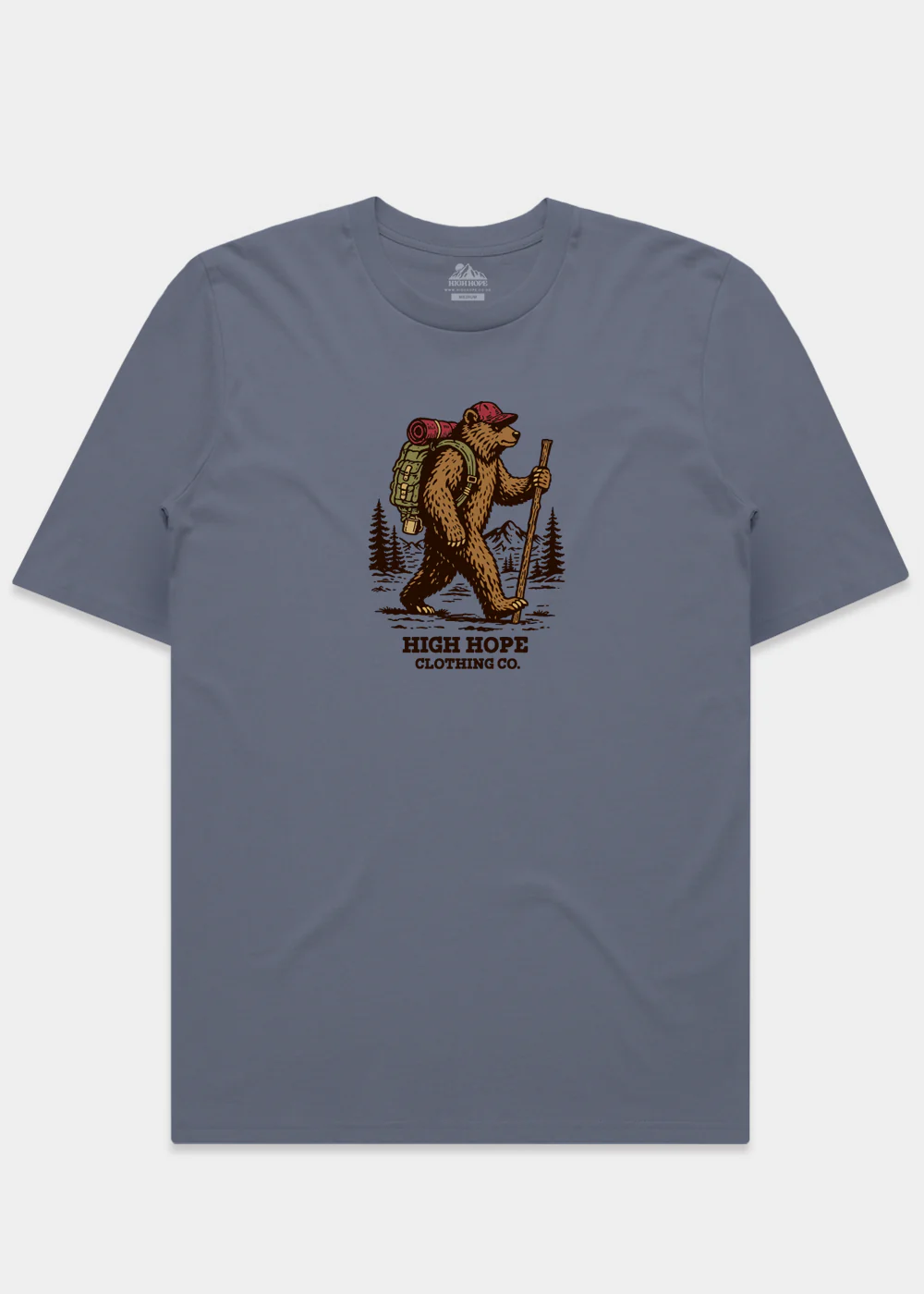 Trail Bear T-shirt / Front Print - Image 2