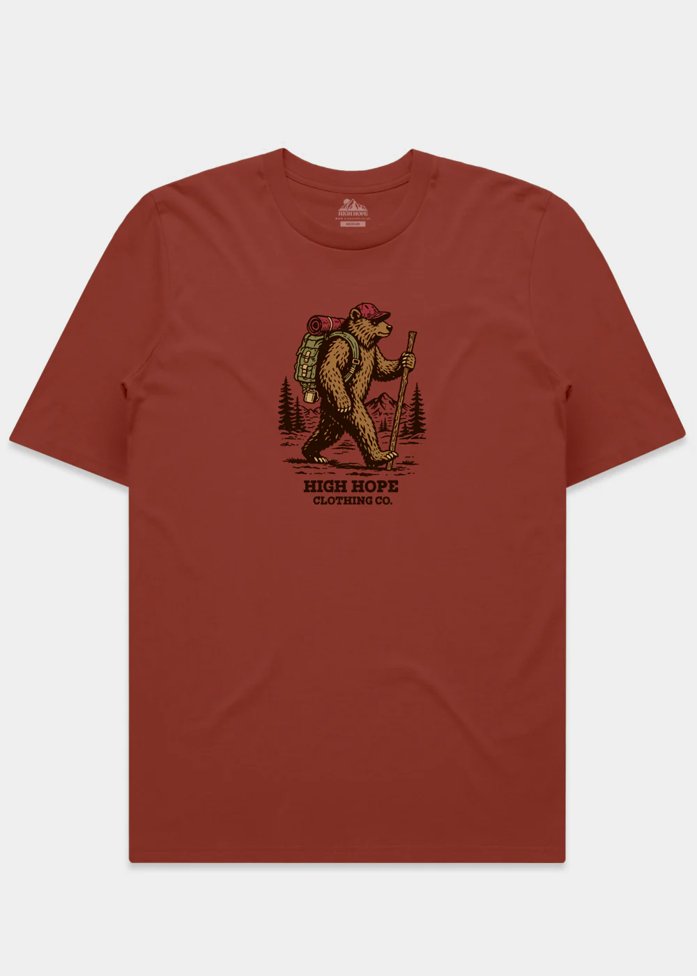Trail Bear T-shirt / Front Print - Image 3