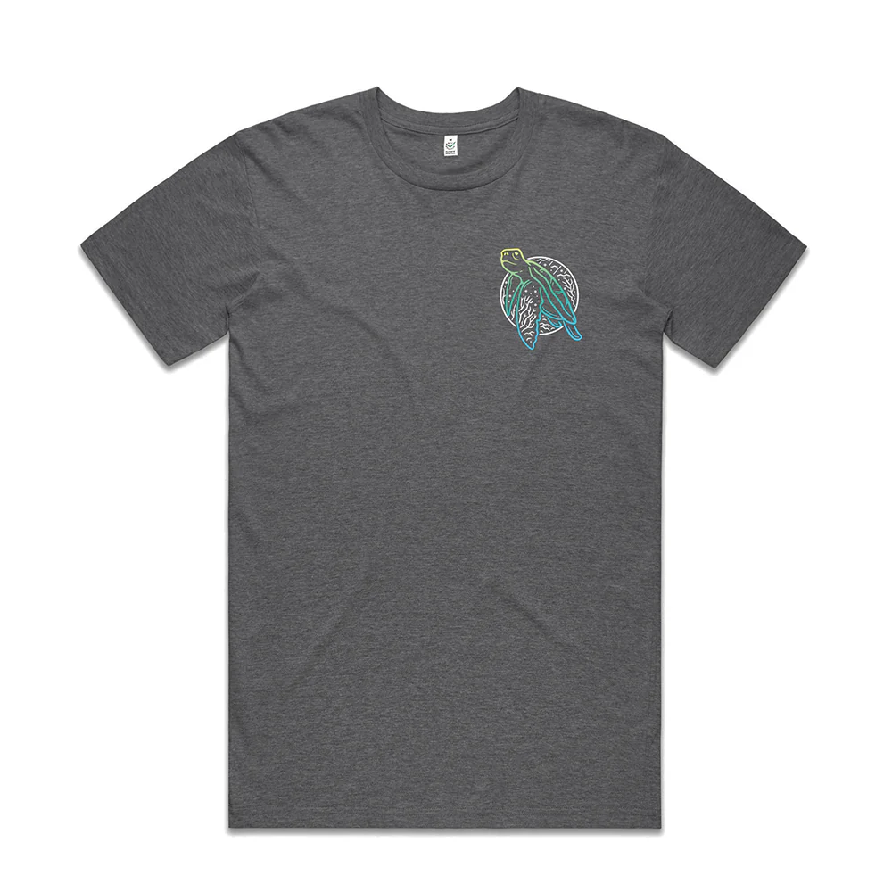 Turtle Scene T-shirt / Pocket Print - Image 4