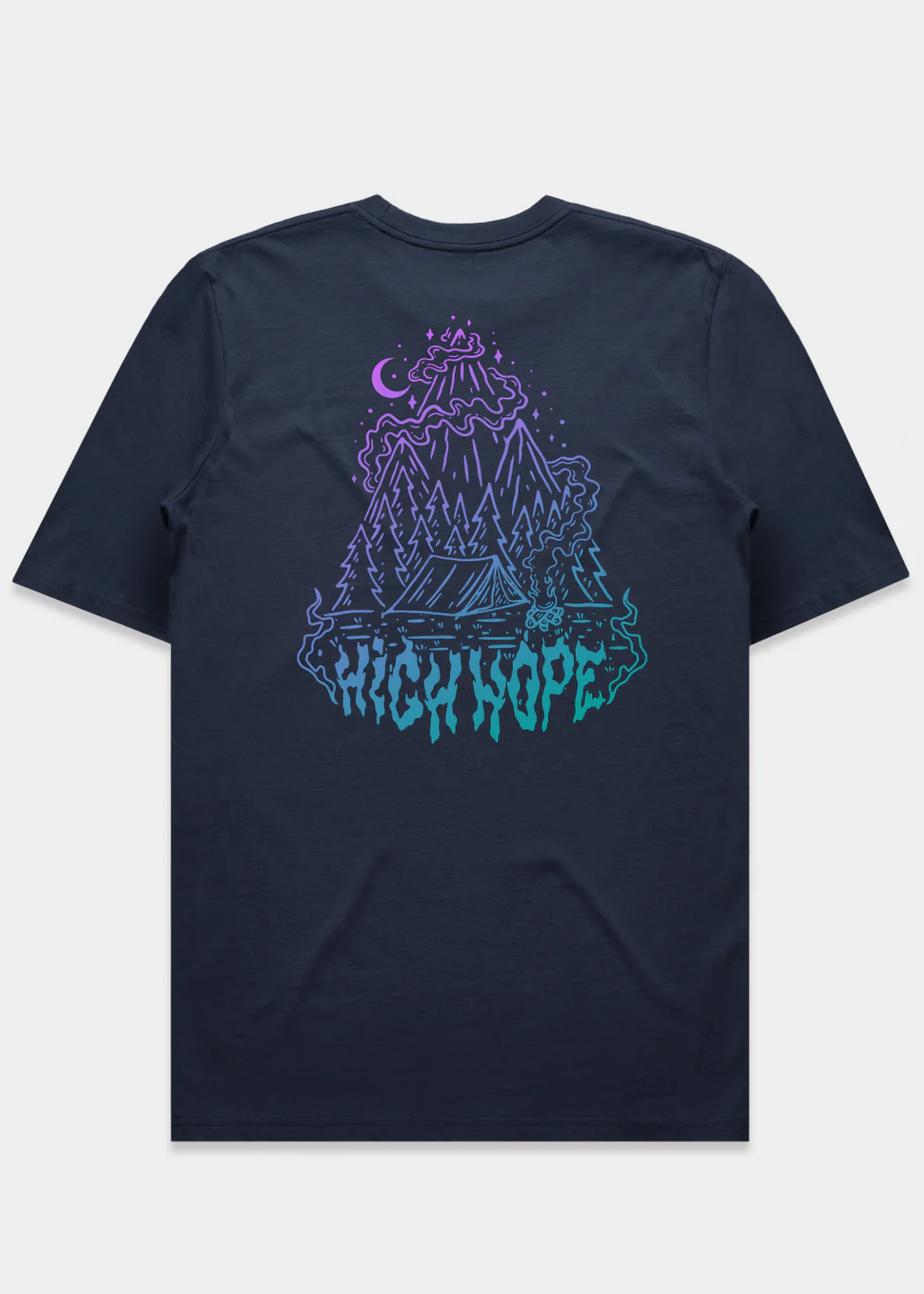 Under The Stars T-shirt / Back Print - Image 5