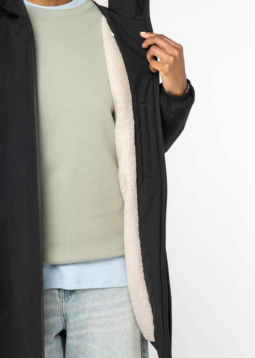 Unisex Sherpa Lined Waterproof Jacket - Image 4