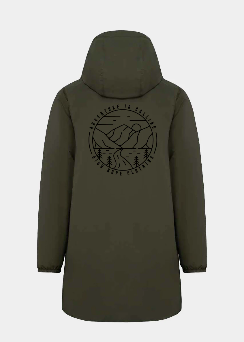 Unisex Sherpa Lined Waterproof Jacket - Image 3