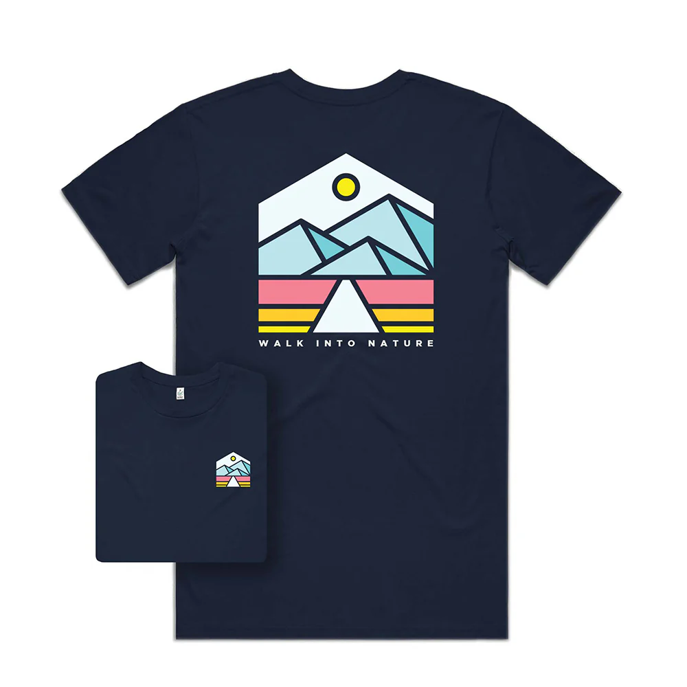 Walk Into Nature T-shirt / Back Print - Image 2