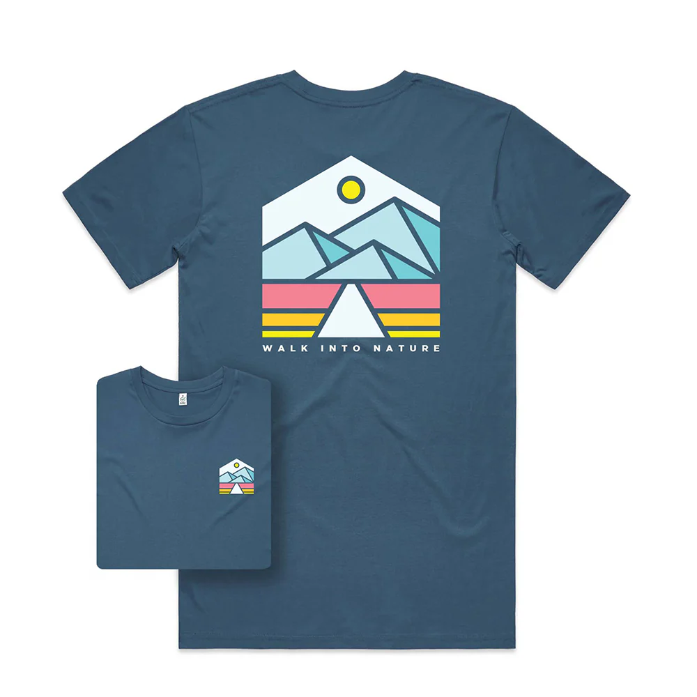 Walk Into Nature T-shirt / Back Print - Image 5