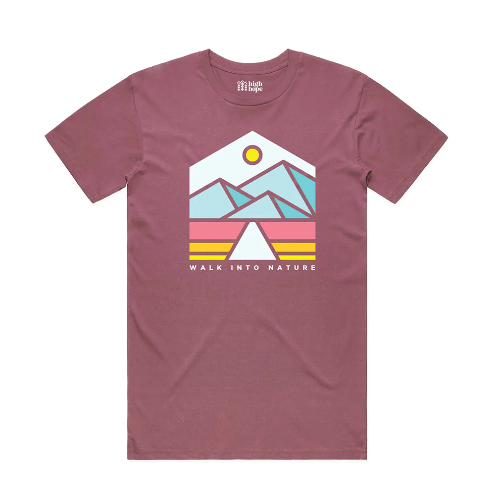 Walk Into Nature T-shirt / Front Print
