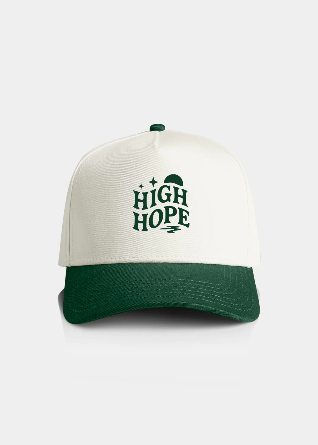 Wavy Logo Frame Cap
