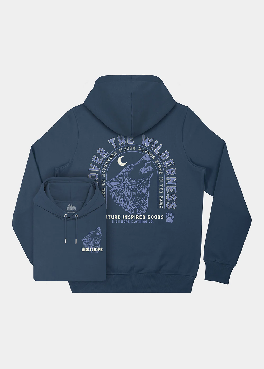 Wilderness Hoodie / Back Print - Image 2