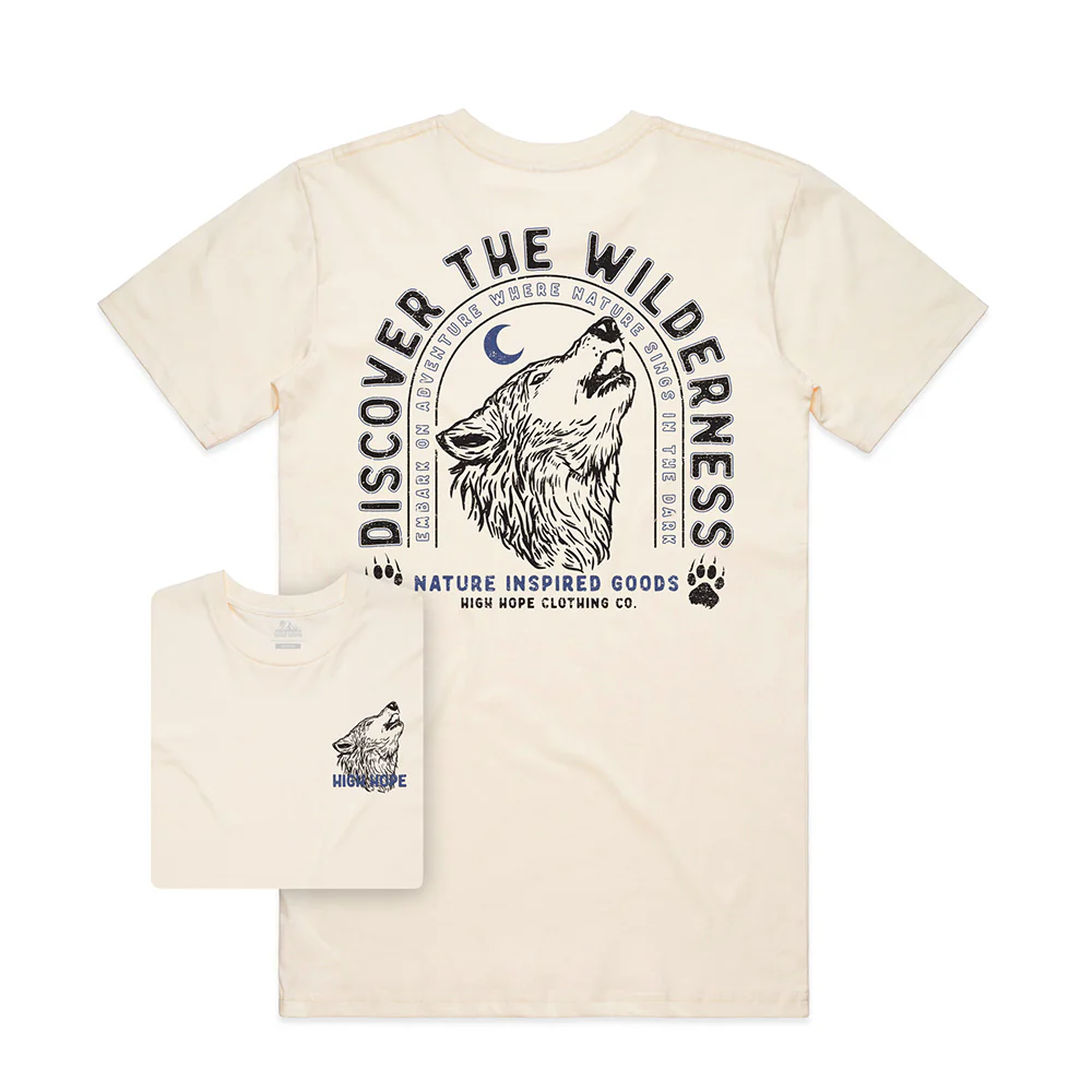 Wilderness T-shirt / Back Print - Image 2