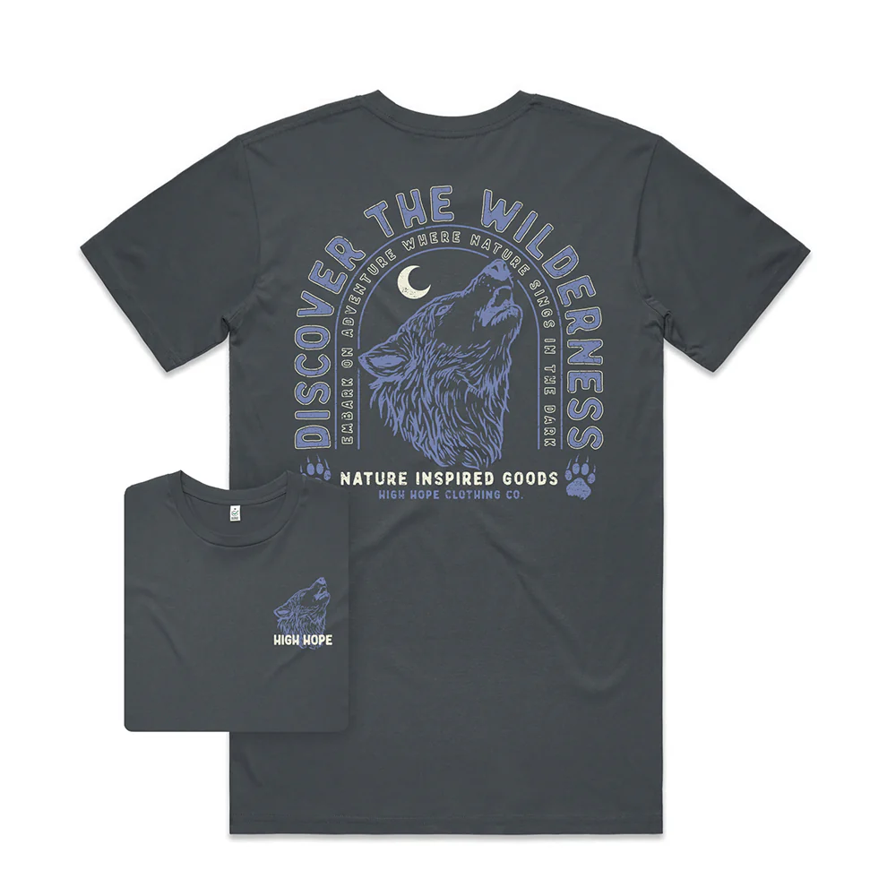 Wilderness T-shirt / Back Print - Image 3