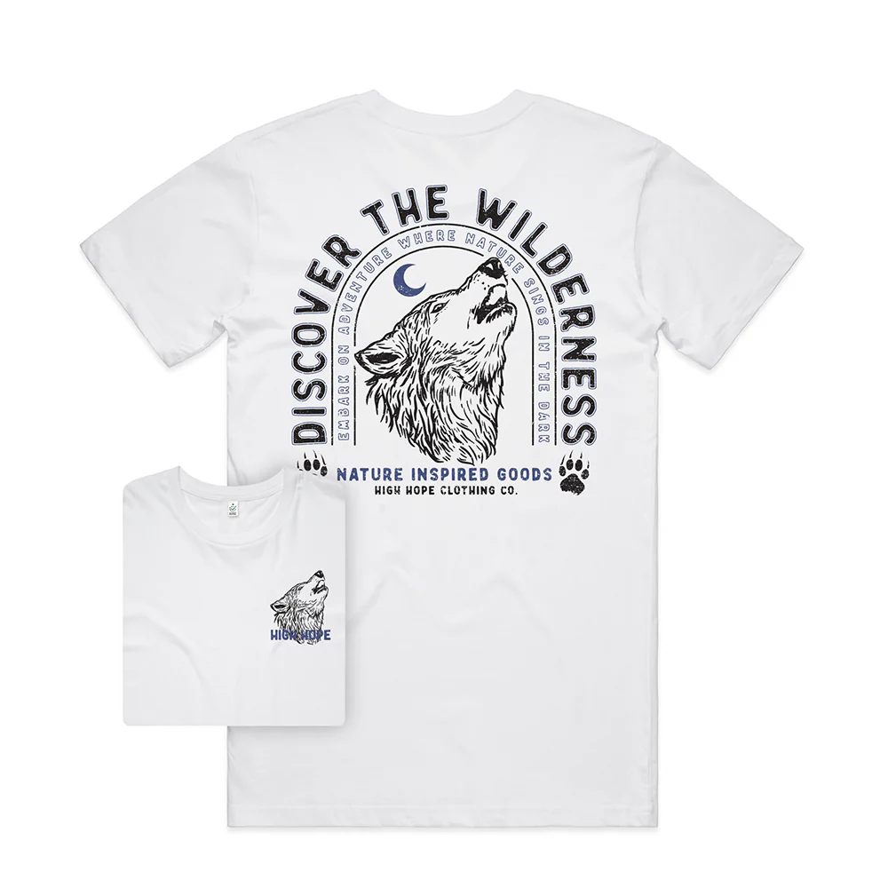 Wilderness T-shirt / Back Print - Image 4