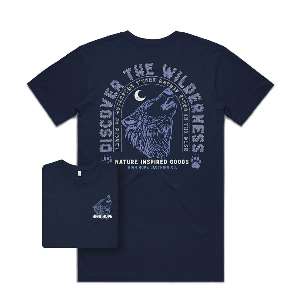 Wilderness T-shirt / Back Print - Image 5