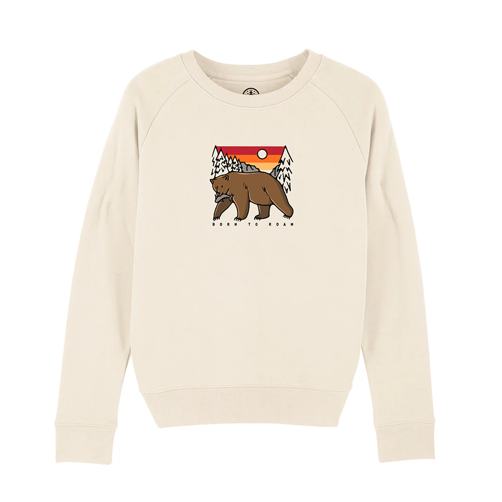 Women's Born to Roam Sweatshirt / Front Print