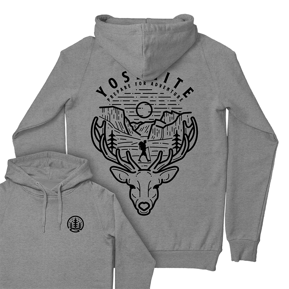 Yosemite Hoodie / Back Print - Image 3
