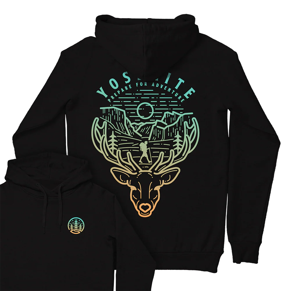 Yosemite Hoodie / Back Print - Image 4