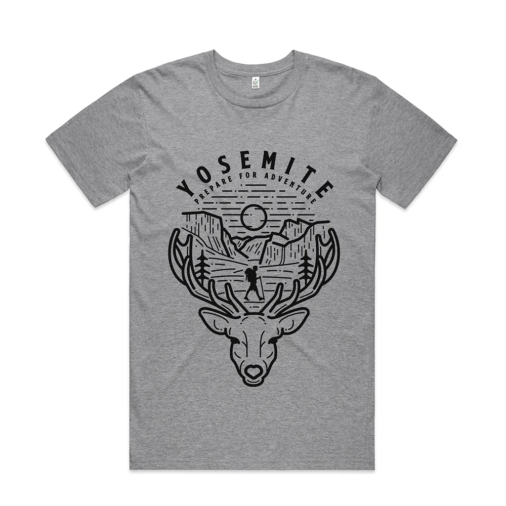 Yosemite Hiker T-shirt / Front Print - Image 5